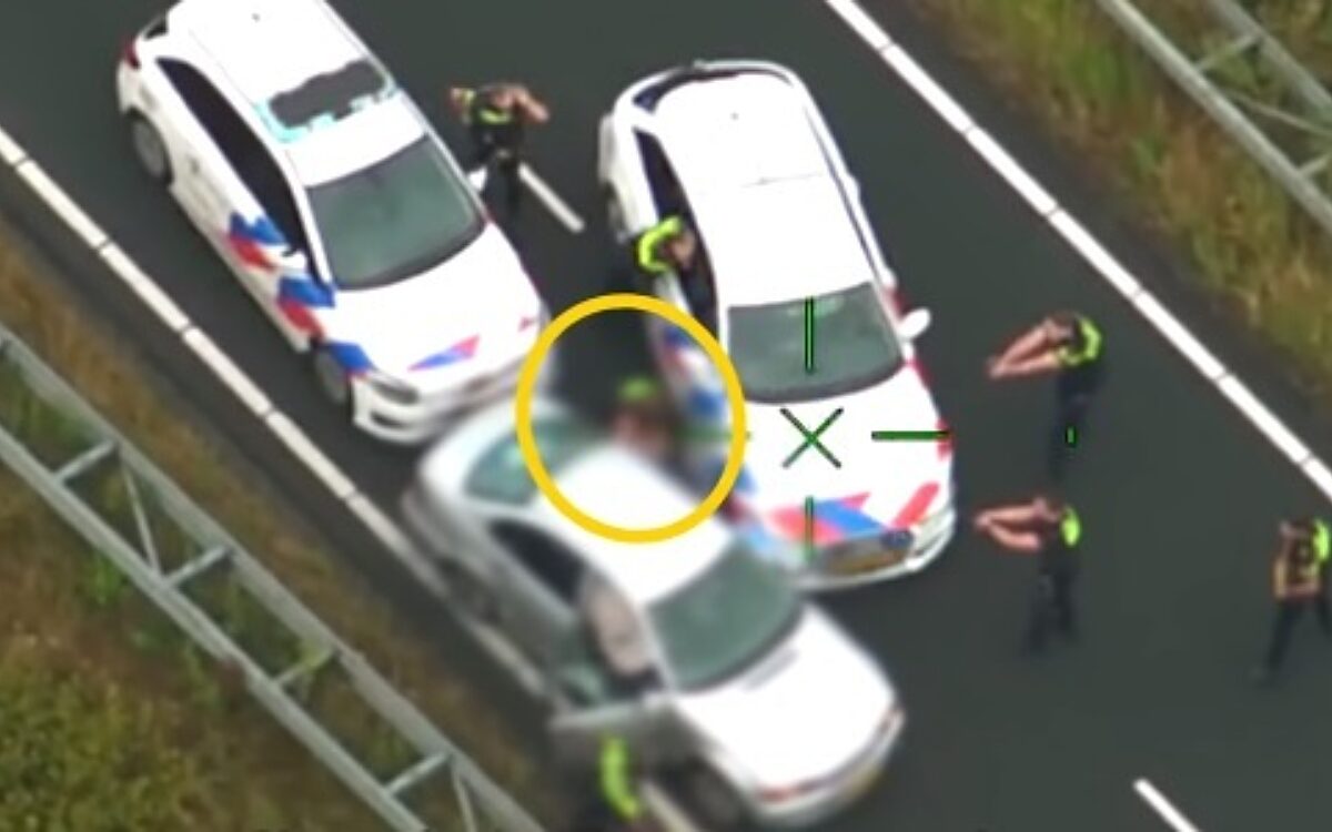 Politie deelt beelden van achtervolging, verdachte van ontvoering (25) aangehouden