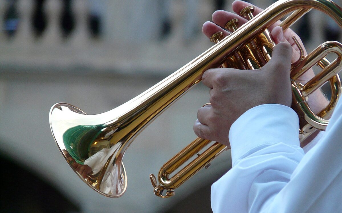 Video: agent krijgt klap met trompet van carnavalsband