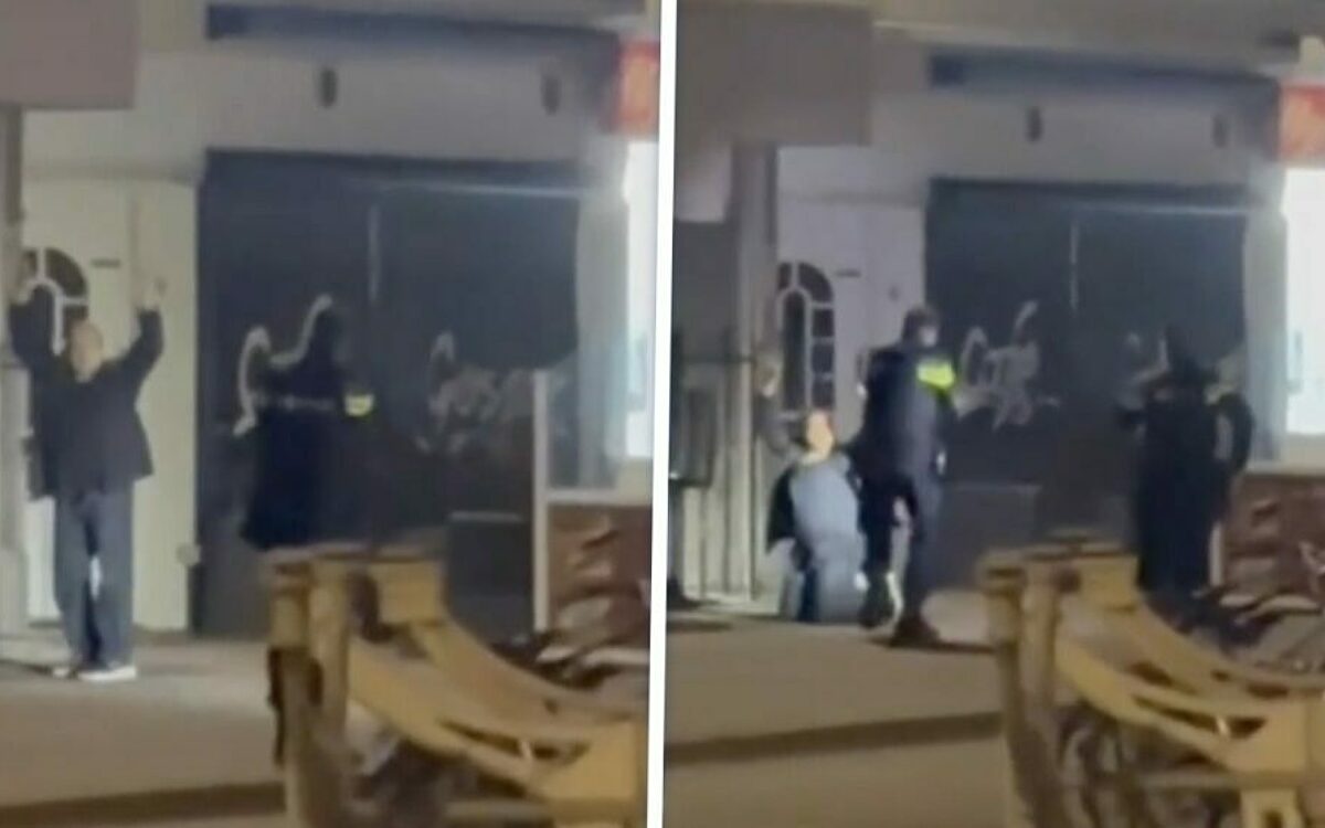 Video: Politie lost waarschuwingsschot bij incident in binnenstad Geleen