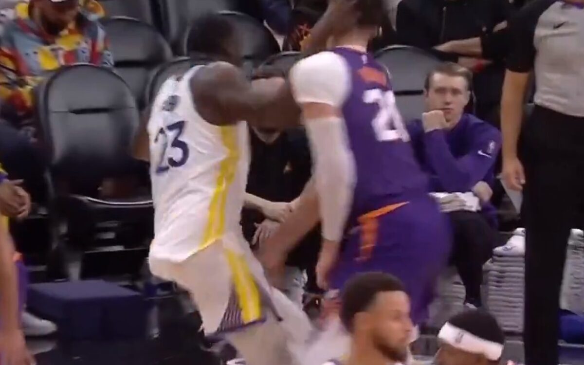 NBA-speler Draymond Green geschorst na muilpeer aan tegenstander