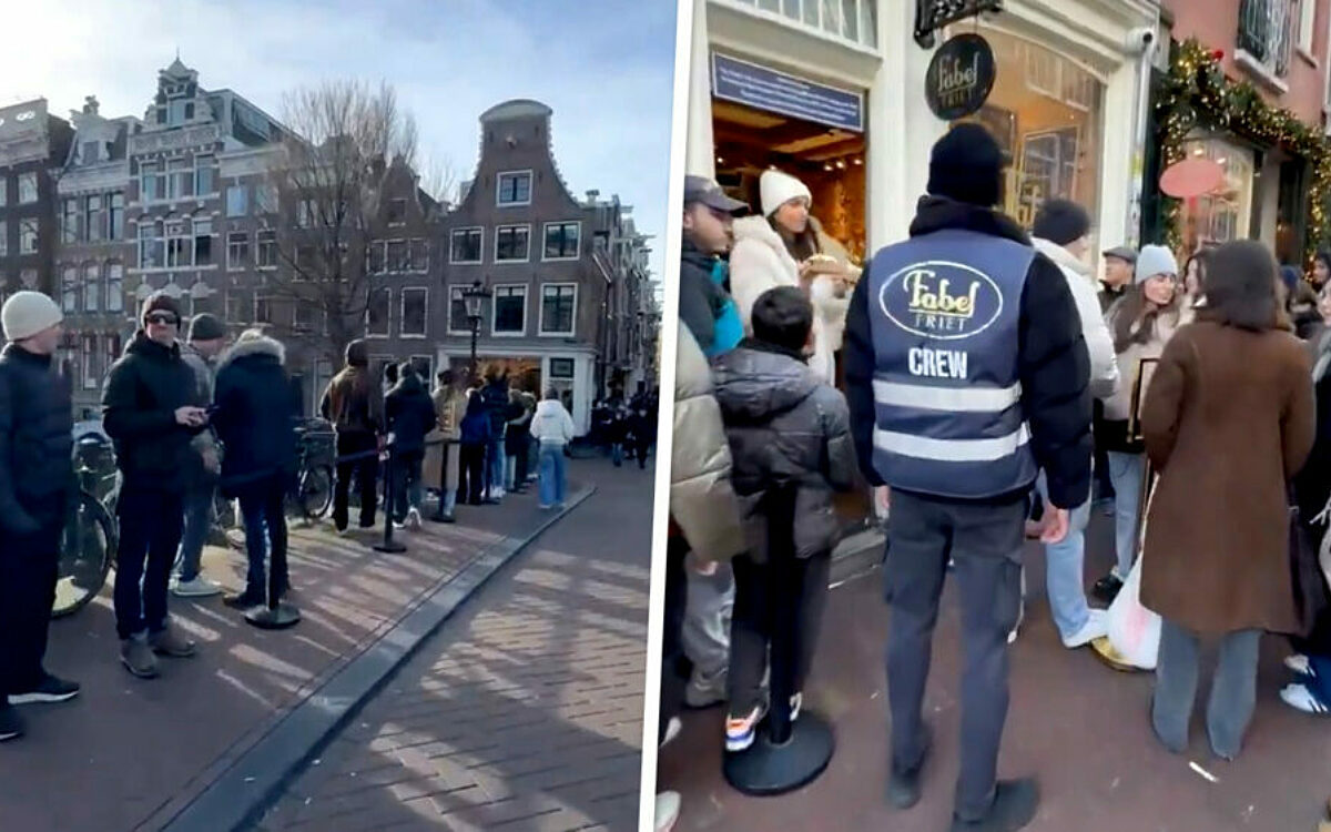 Het kan nog gekker: uren in de rij staan voor een portie loaded fries in Amsterdam