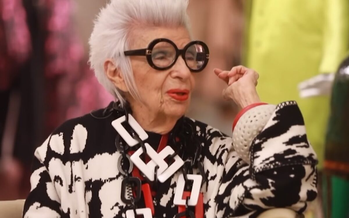 Mode-icoon Iris Apfel op 102-jarige leeftijd overleden
