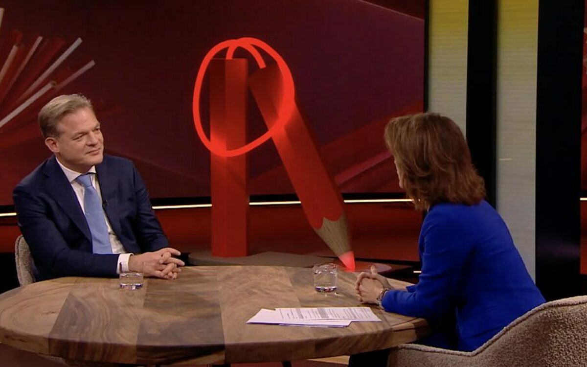 Video: Pieter Omtzigt vloert Mariëlle Tweebeeke: ‘Pardon?’