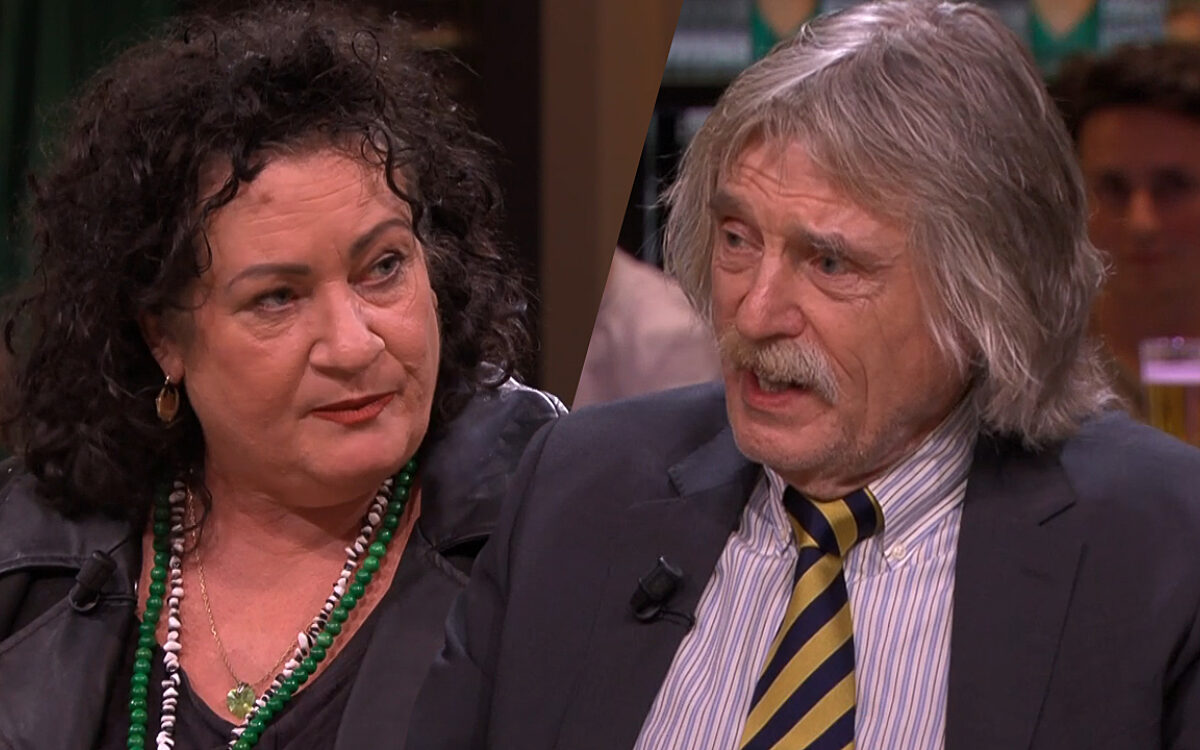 Johan confronteert Caroline met interview: ‘Je kwam er als onnozel wicht uit’
