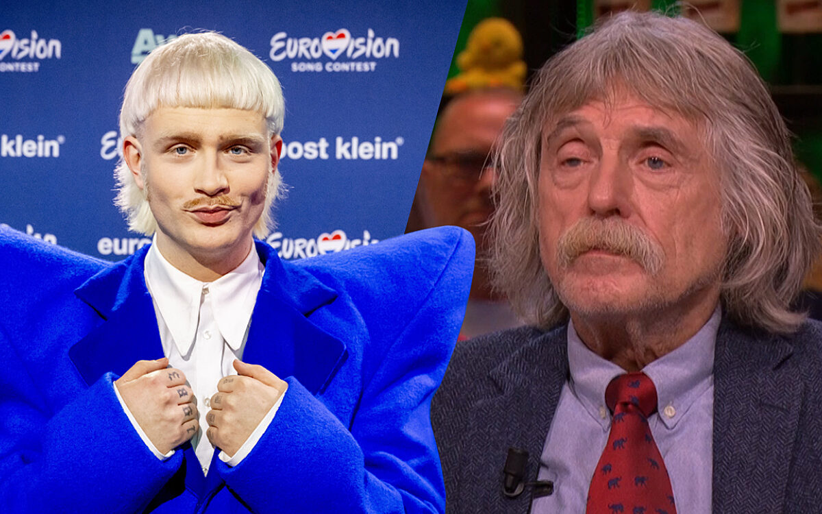 Verrassing! Johan Derksen vindt het Songfestivalnummer maar niks