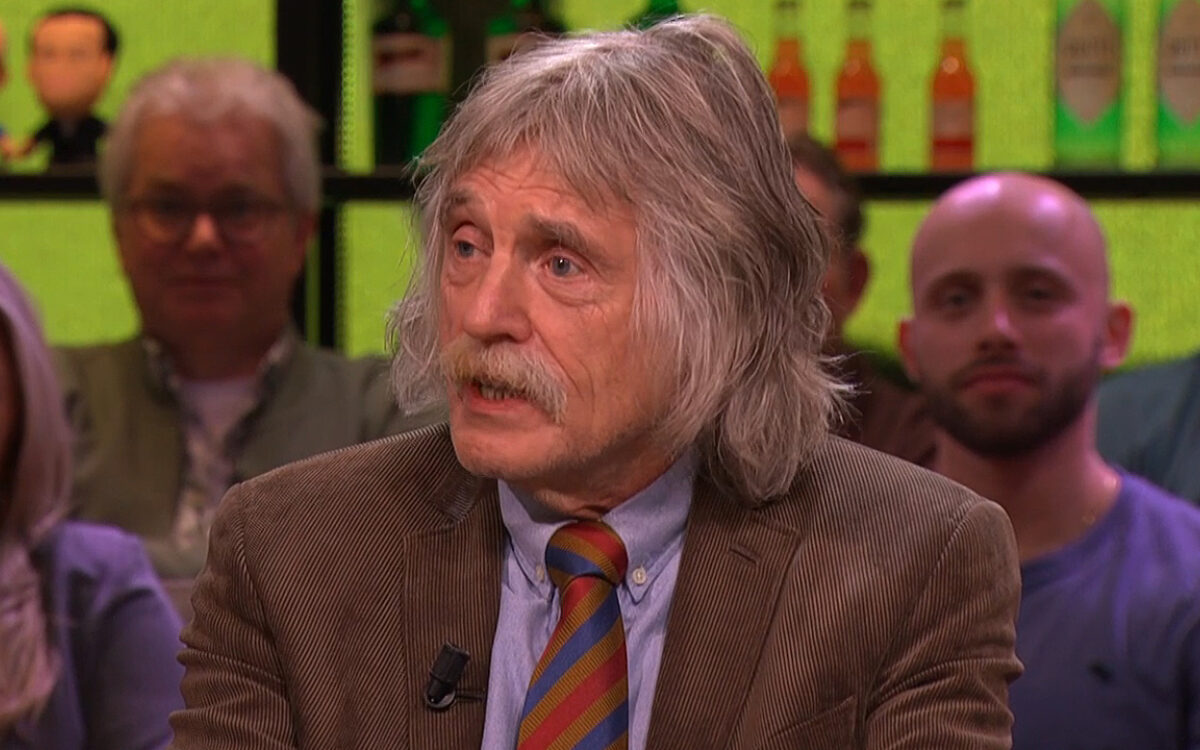Johan Derksen gaat verplichte gedragscursus Talpa echt niet doen
