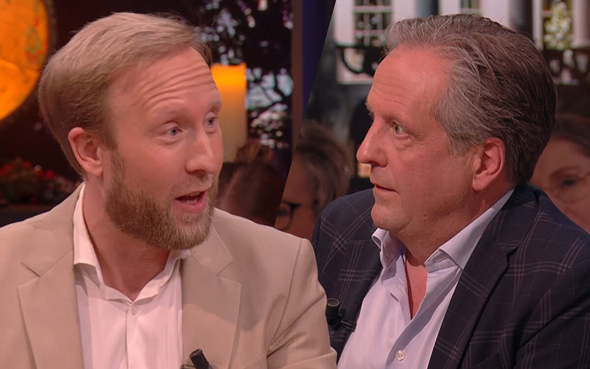 Video: Raymond Mens en Alexander Pechtold ruziën over Trump