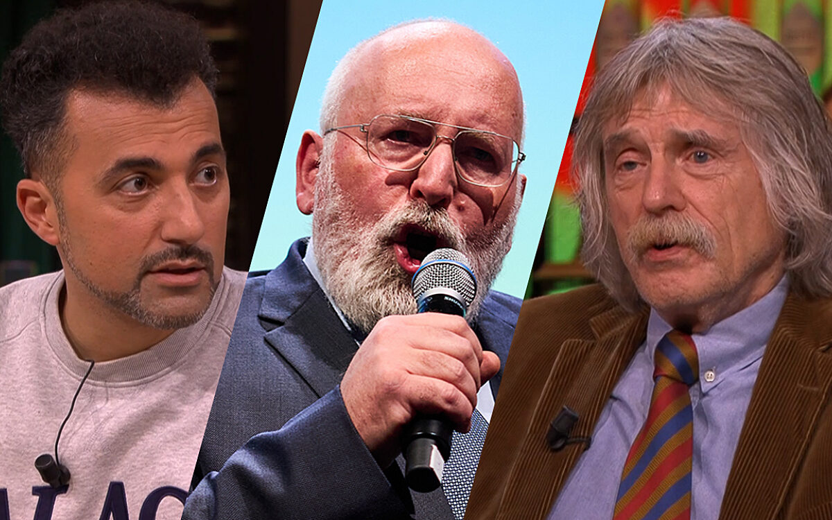 Video: Johan Derksen hekelt ‘valse’ speech van Frans Timmermans