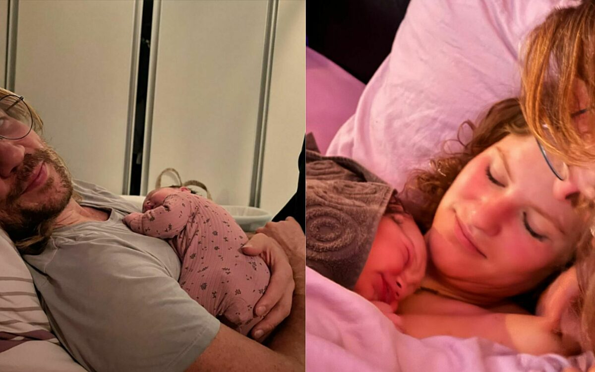 Giel Beelen en vriendin Floor ouders geworden van een meisje
