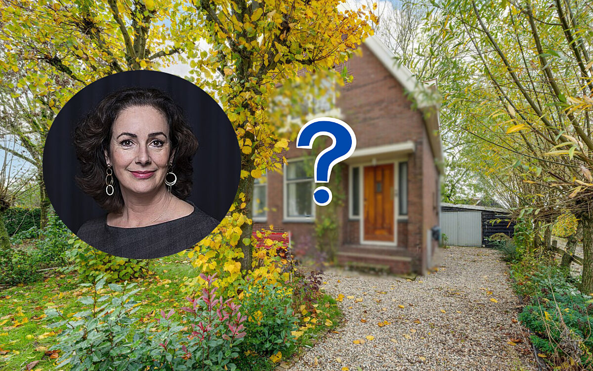 Wonen in het landhuis van Femke Halsema? Dat wordt dan 850.000 euro alsjeblieft