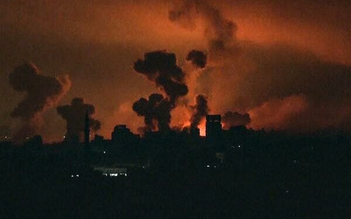 Israël blijft Gaza onophoudelijk bombarderen, 150 ondergrondse doelwitten aangevallen