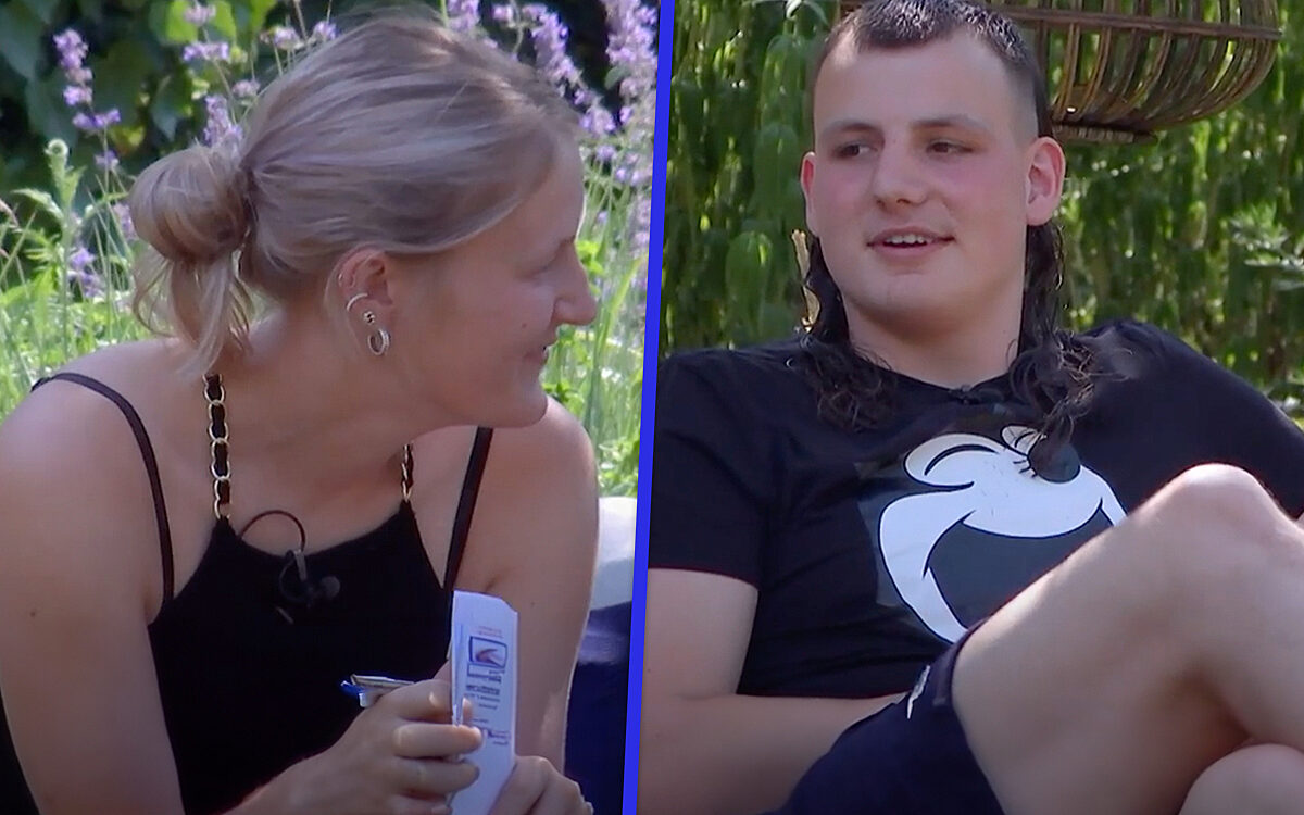 Deelnemer in Lang Leve de Liefde valt op dankzij kapsel met zeer hoog New Kids Turbo-gehalte
