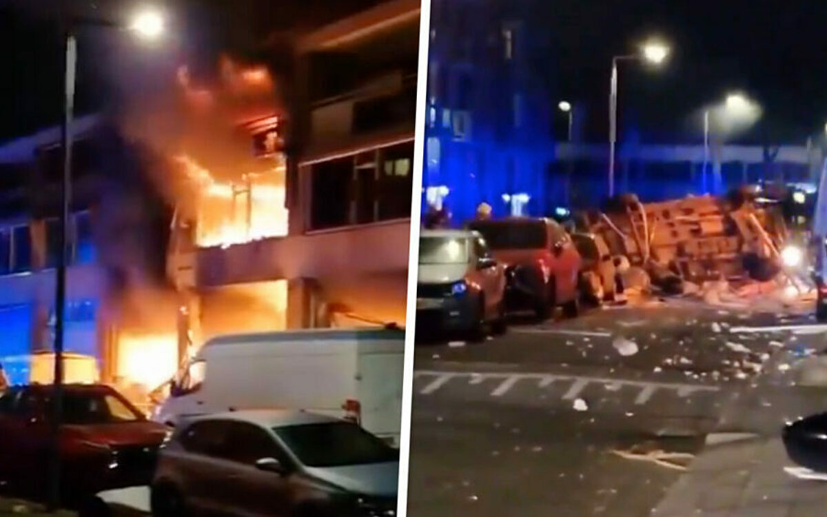 Lichaam gevonden in verwoest gebouw Rotterdam: familie betreedt terrein en ziet slachtoffer liggen