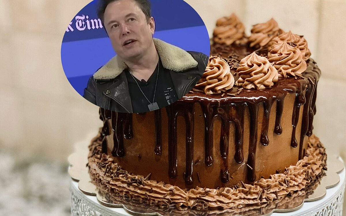 Elon Musk heeft ruzie met banketbakker