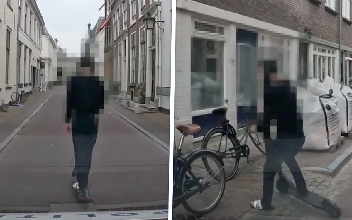 Aso op e-step negeert stopteken, wordt naar de grond gewerkt door de politie