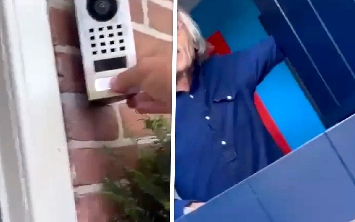 Johan Derksen thuis opgezocht door boze woonwagenbewoner