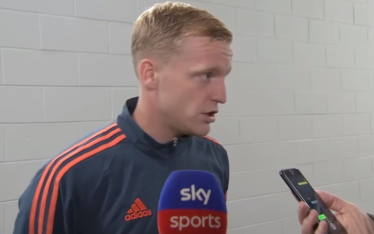 Donny van de Beek wordt opnieuw vader