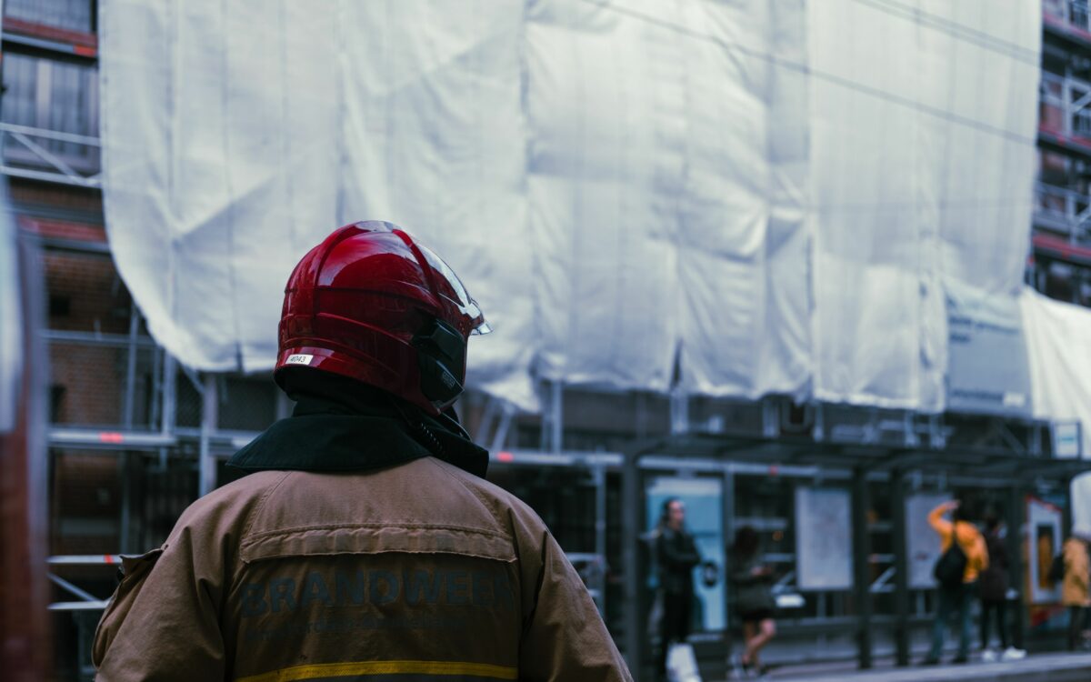 Brand verwoest kerk in Rotterdam