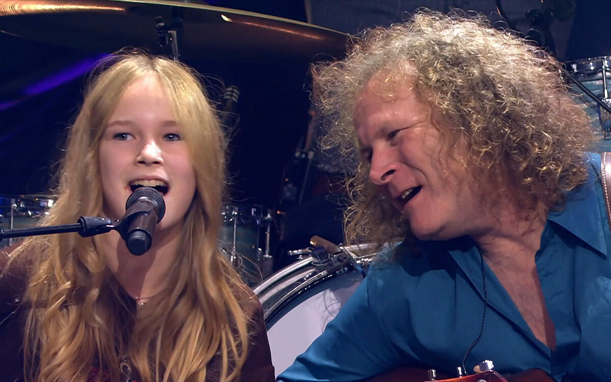Zanger uit The Tribute doet spontaan duet met dochter