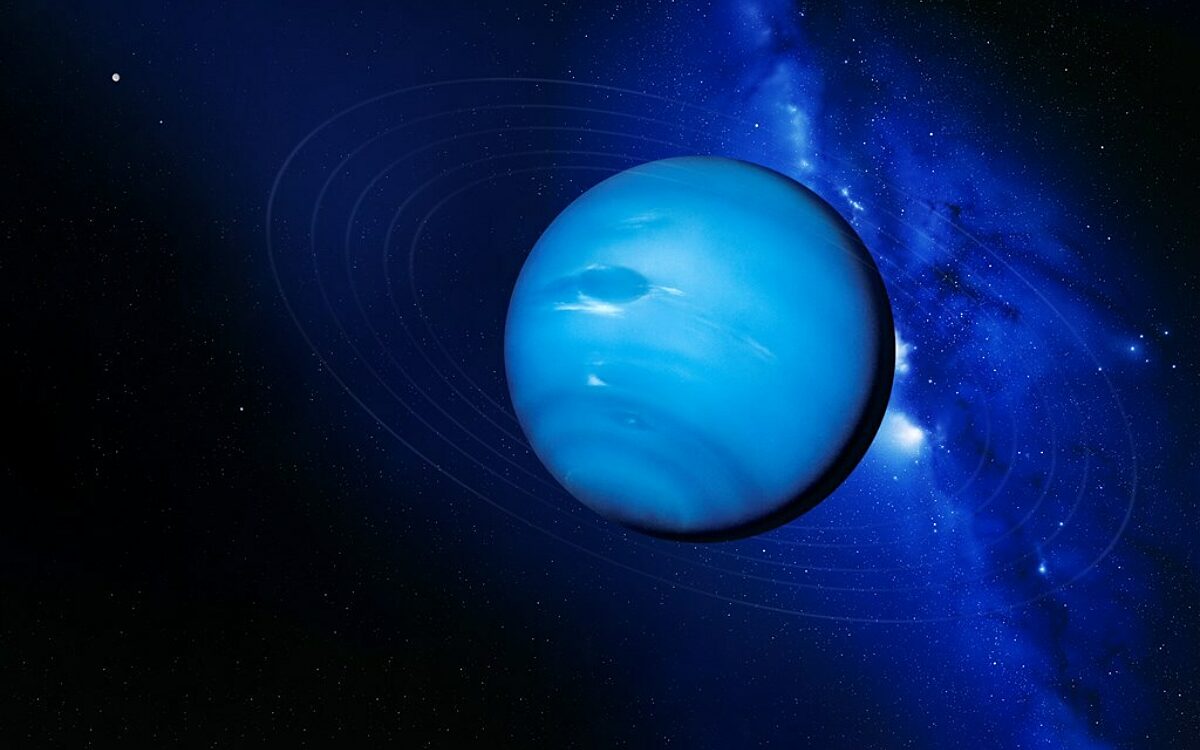 Mysterieuze donkere vlek gespot op Neptunus