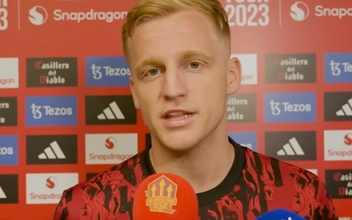 Donny van de Beek verhuurd aan Eintracht Frankfurt