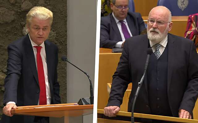 CHAOS - Wilders en Timmermans bekvechten over radicaal-rechts en extreemlinks