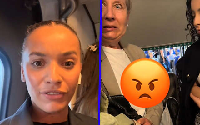 Influencer filmt racistische clash in trein: "Praat zo maar tegen je eigen soort"