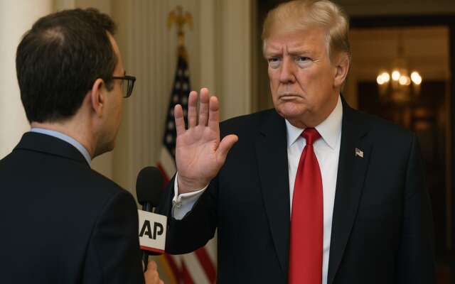Hof van beroep staat Trump toe om AP uit Witte Huis te weren