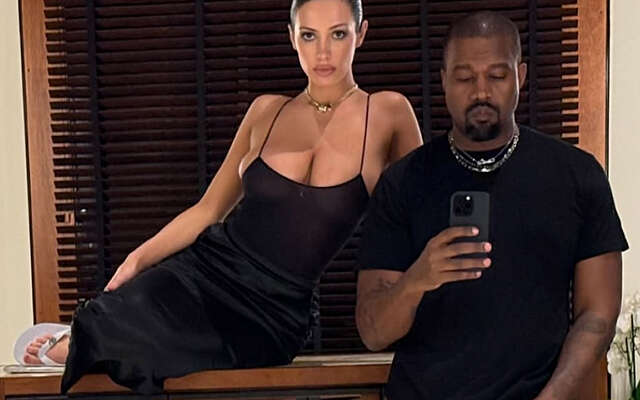 Kanye West deelt wéér een pikante foto van zijn vrouw, maar verwijdert die binnen 1 seconde