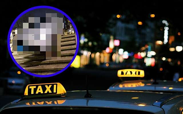 Taxichauffeur neemt ‘kortste route’ iets té serieus: rijdt wagen van trap af in Haarlem