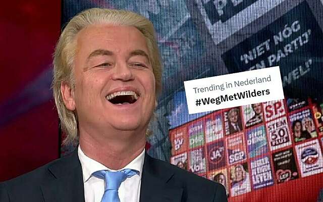 #WegMetWilders trending: PVV steunt motie die oproept tot steun islamitische gemeenschap niet