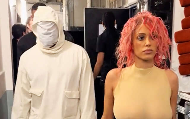 Kanye West en Bianca Censori trekken de aandacht met opvallende outfits op de Paris Fashion Week