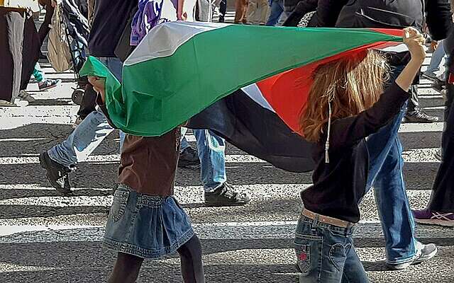 Opnieuw protest in Amsterdam ter herdenking van de 'etnische zuivering van Palestina'